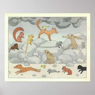 Why the Hare Has No Tail, a Zulu fairy tale Poster