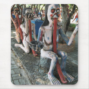 Why the looonnng TONGUE? ... 3 Thai Ghouls Mouse Pad