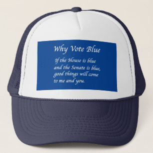 Why Vote Blue in 2026 Trucker Hat
