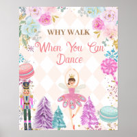 Why walk when you can dance Nutcracker