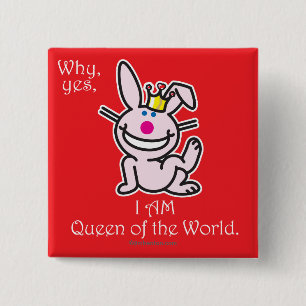 Why Yes 15 Cm Square Badge