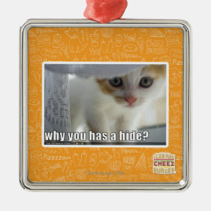 Why you has a hide? metal tree decoration