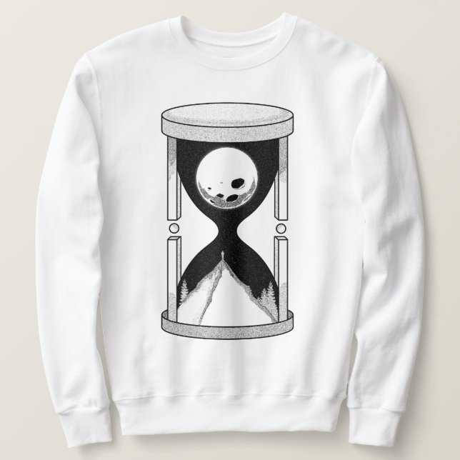 WhyBother? Hourglass Crew Sweatshirt (Design Front)