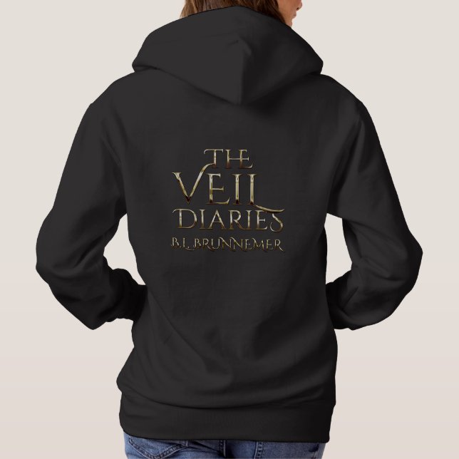 #WhyChoose The Veil Diaries Graphic Backside Hoodie (Back)