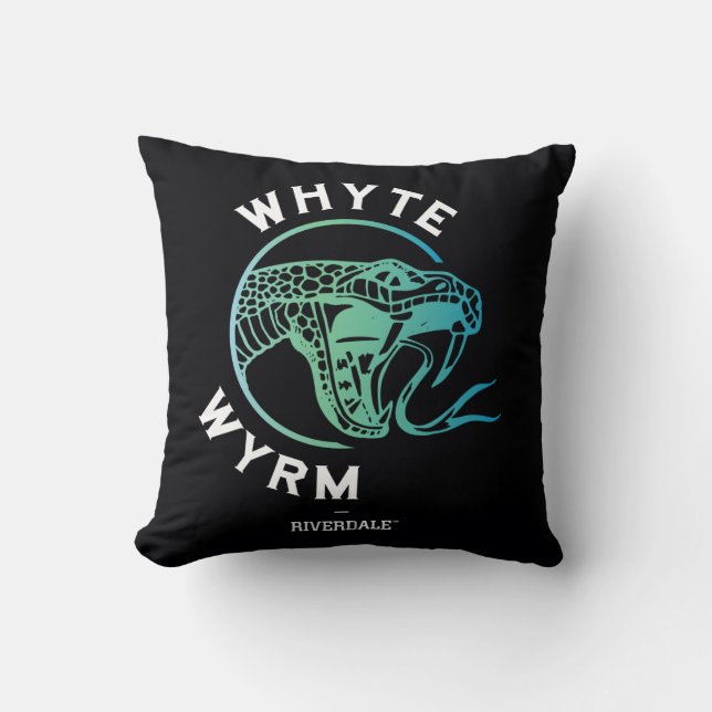 Whyte Wyrm Logo Cushion (Front)