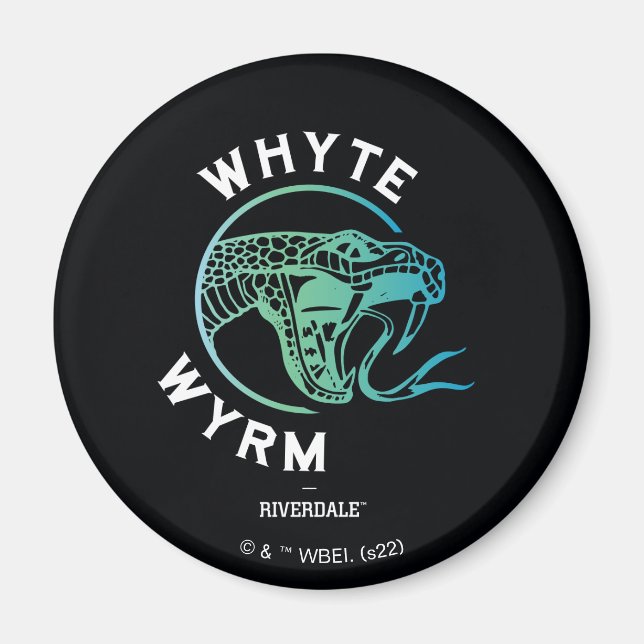 Whyte Wyrm Logo Magnet (Front)