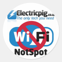 Wi-Fi NotSpot sticker