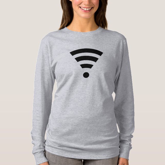 Wi Fi shirt - choose style & colour (Front)