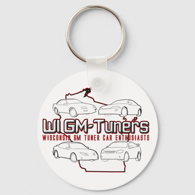 WI GM-Tuners Keychain (Front)