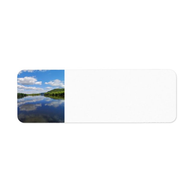 WI River Reflections Return Address Label (Front)