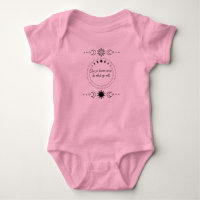 Wicca Baby Body Suit