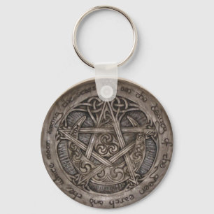 Wicca Keychain