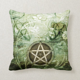 Wicca Rustica: Woodland Pentacle Cushion
