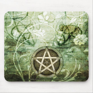 Wicca Rustica: Woodland Pentacle Mouse Pad