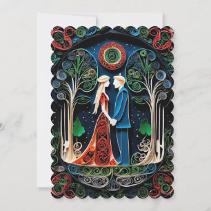 Wicca Wedding Invitation