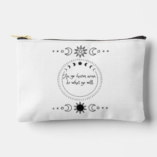 Wicca Zipper Pouch Tarot Card Bag