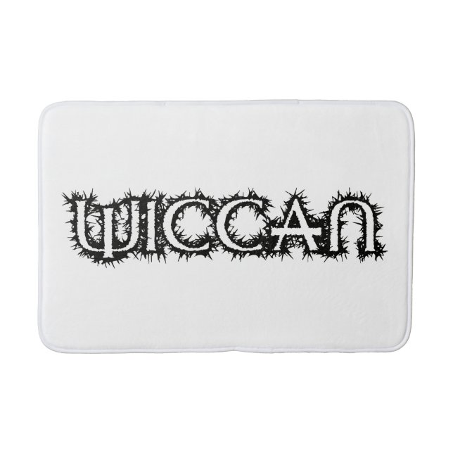 Wiccan Bath Mat (Front)