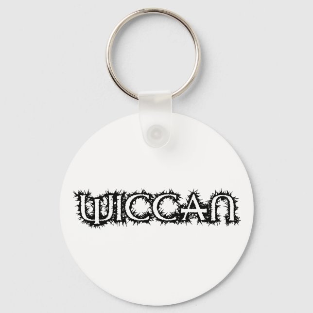 Wiccan Key Ring (Front)