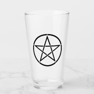 Wiccan Pentacle (Pentagram) Glass