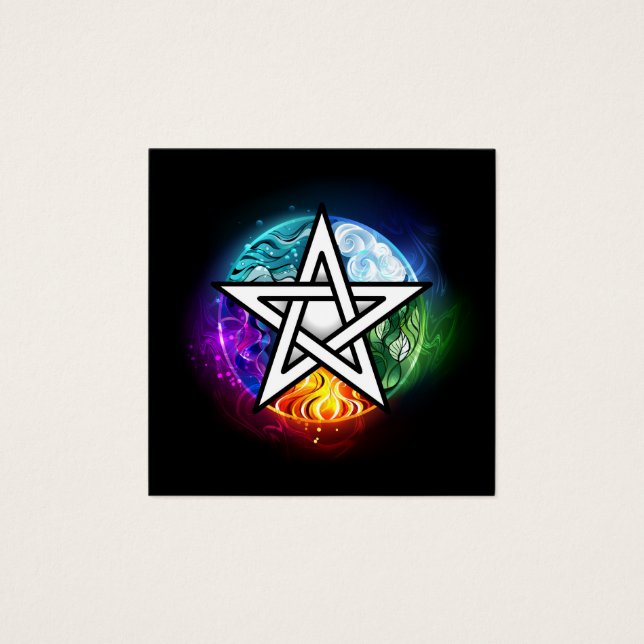Wiccan pentagram (Front)