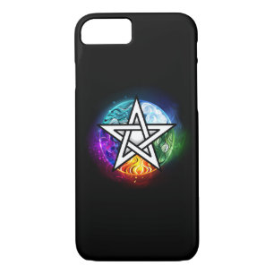 Wiccan pentagram Case-Mate iPhone case