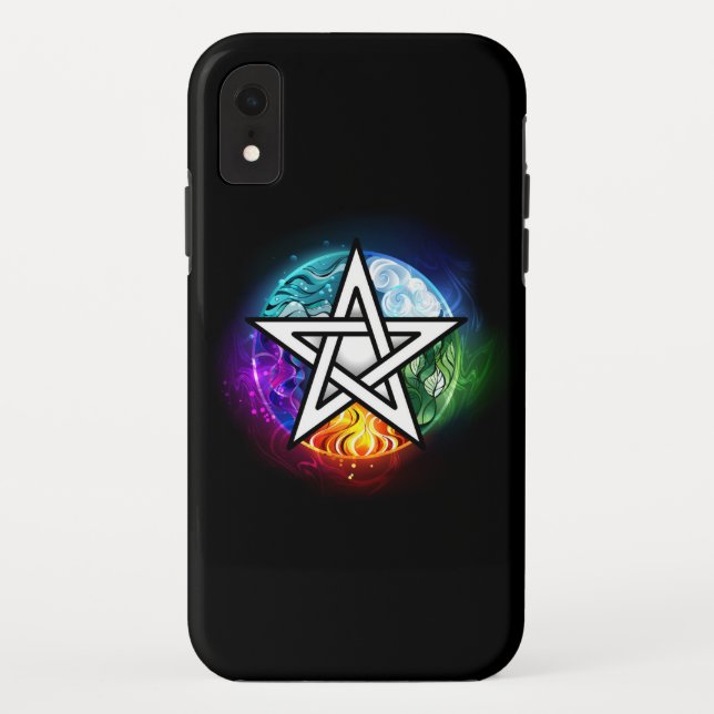 Wiccan pentagram Case-Mate iPhone case (Back)