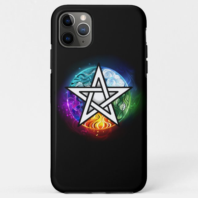 Wiccan pentagram Case-Mate iPhone case (Back)