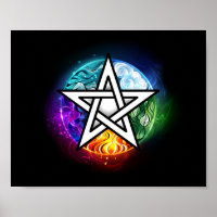 Wiccan pentagram
