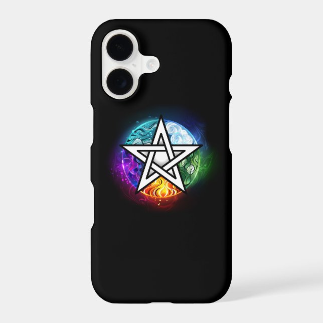 Wiccan pentagram samsung galaxy case (Back)