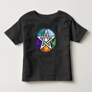 Wiccan pentagram toddler T-Shirt