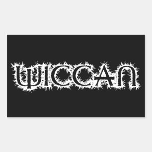 Wiccan Rectangular Sticker