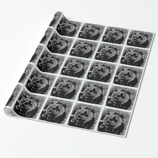 wiccan symbol for the witches wrapping paper
