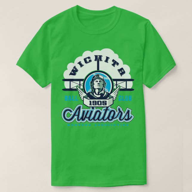 Wichita Aviators T-Shirt (Design Front)