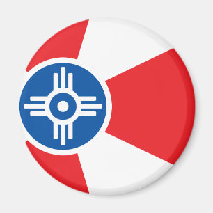 Wichita city flag magnet
