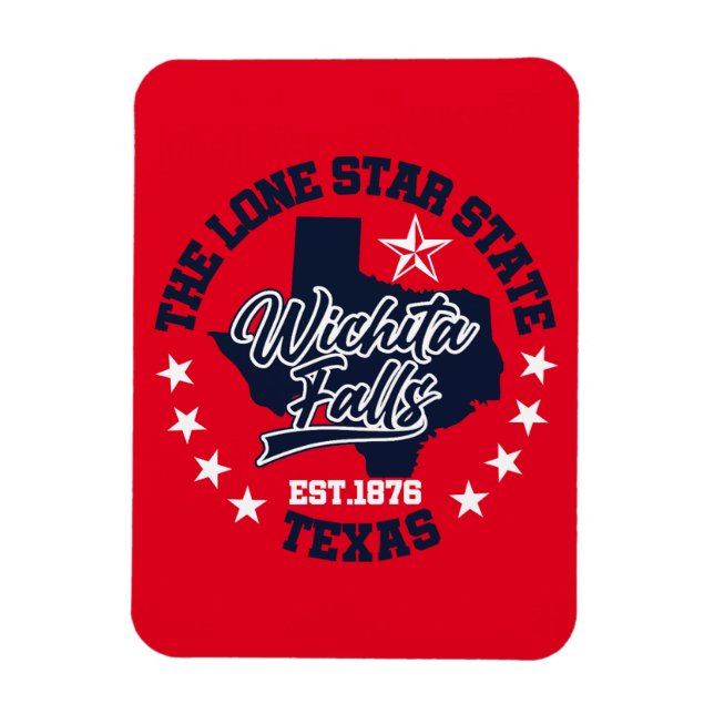 Wichita Falls,Texas Magnet (Vertical)