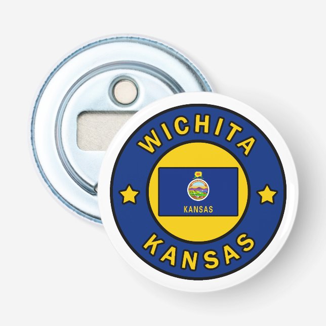Wichita Kansas Bottle Opener (Front)