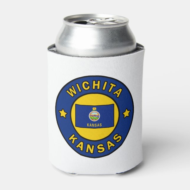 Wichita Kansas Can Cooler (Can Front)