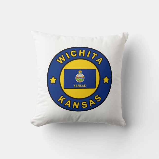 Wichita Kansas Cushion (Front)