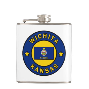 Wichita Kansas Hip Flask