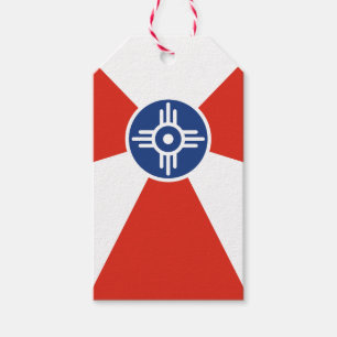 Wichita Kansas ICT Flag Gift Tag