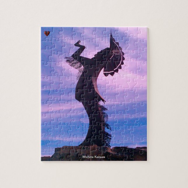 Wichita Kansas Jigsaw Puzzle (Vertical)