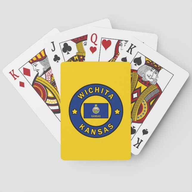 Wichita Kansas Playing Cards (Back)