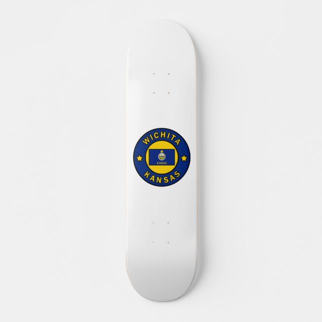 Wichita Kansas Skateboard (Front)