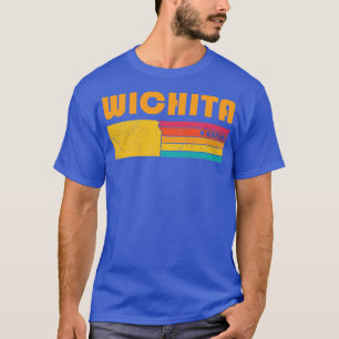 Wichita Kansas Vintage Distressed Souvenir T-Shirt