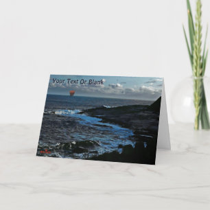 Wick Bay Viking Longship Thank You Card