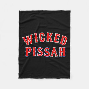 Wicked Ah Er Boston New England Southie _1  Fleece Blanket