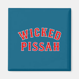 Wicked Ah Er Boston New England Southie _1  Magnet