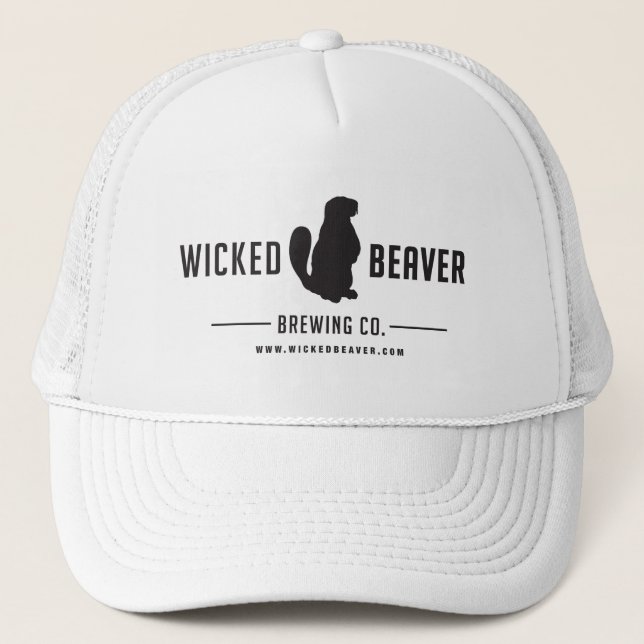 Wicked Beaver Brewing Co. Brand Centred Cap (Front)