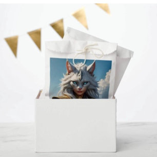 Wicked Blue Eyed Cat Favour Bags