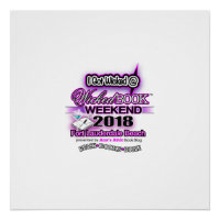 Wicked Book Weekend 2018 Signing Poster